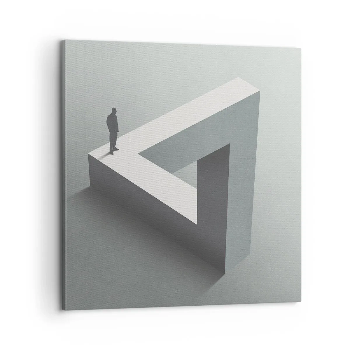 Quadro em tela - Mas é possível - 60x60 cm