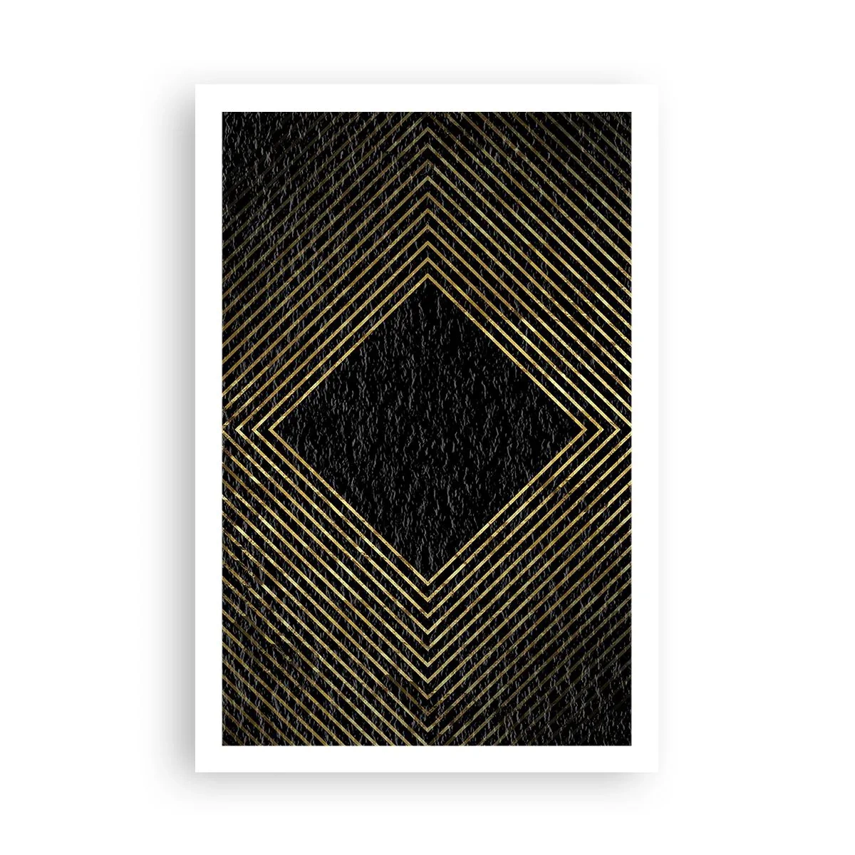 Pôster - Geometria em estilo glamoroso - 61x91 cm