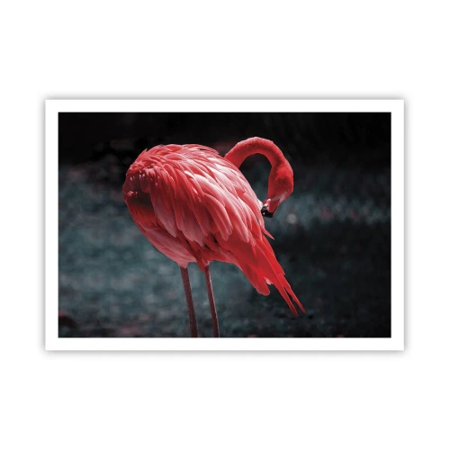 Pôster - Poema carmesim da natureza - 100x70 cm