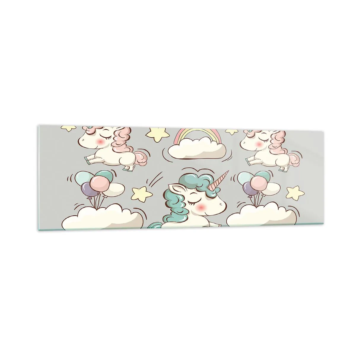 Quadro em vidro - Certamente existem... - 160x50 cm