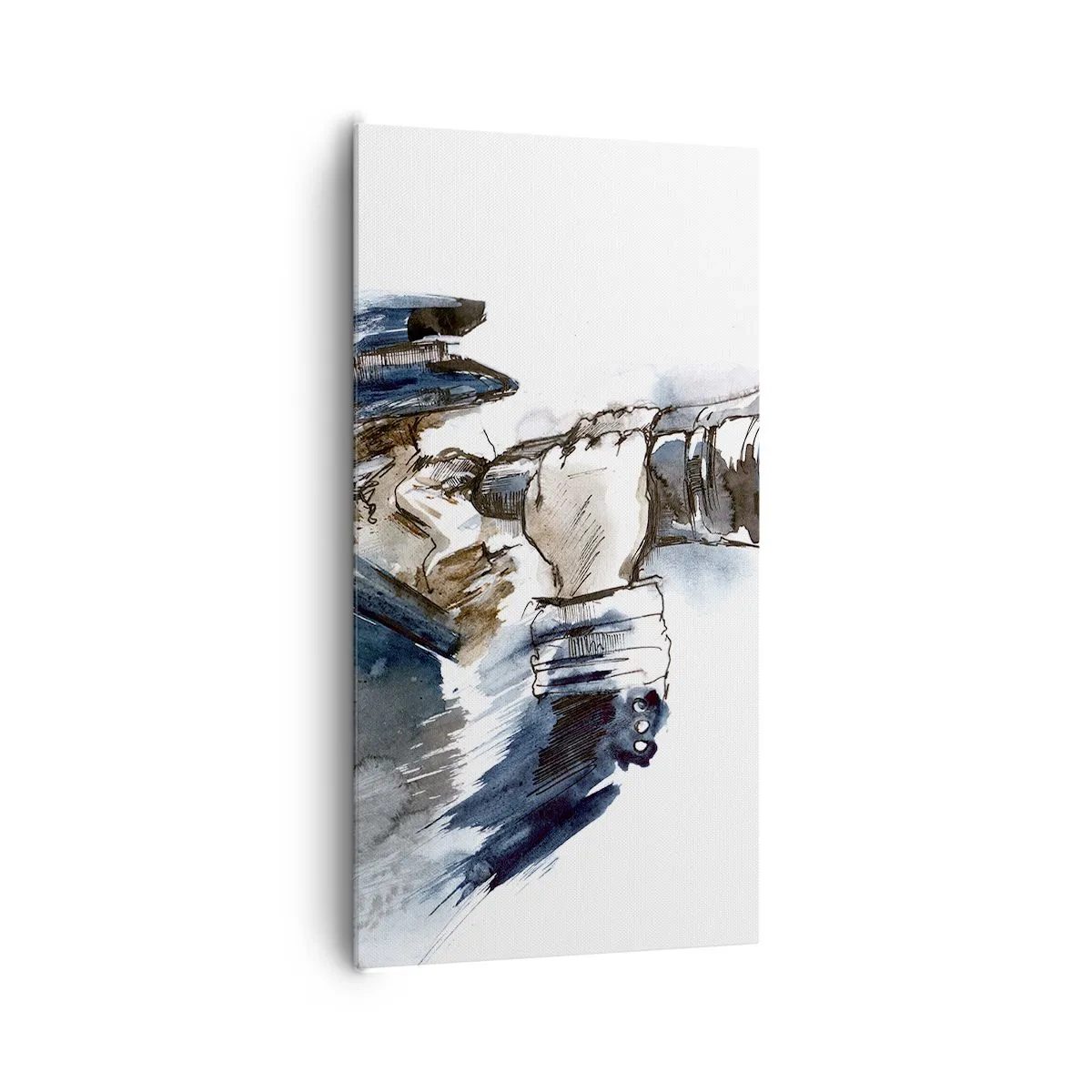 Quadro em tela - Dez na escala Beaufort! - 65x120 cm