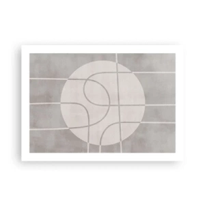 Pôster - Circular e direto - 70x50 cm