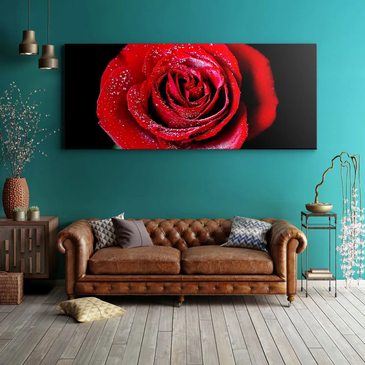 Quadro em tela - Isso é amor - 160x50 cm