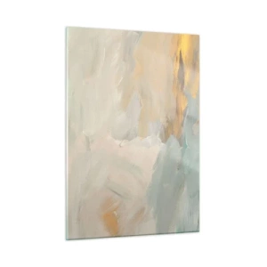 Quadro em vidro - Abstração – a terra da gentileza - 50x70 cm