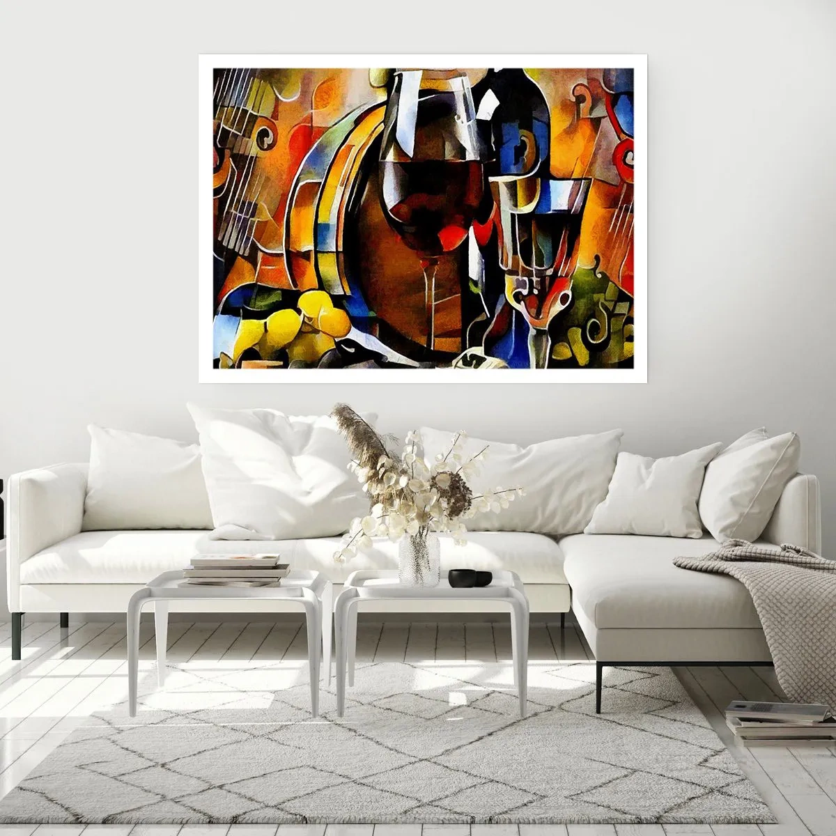 Pôster - E o mundo ganha cor - 100x70 cm