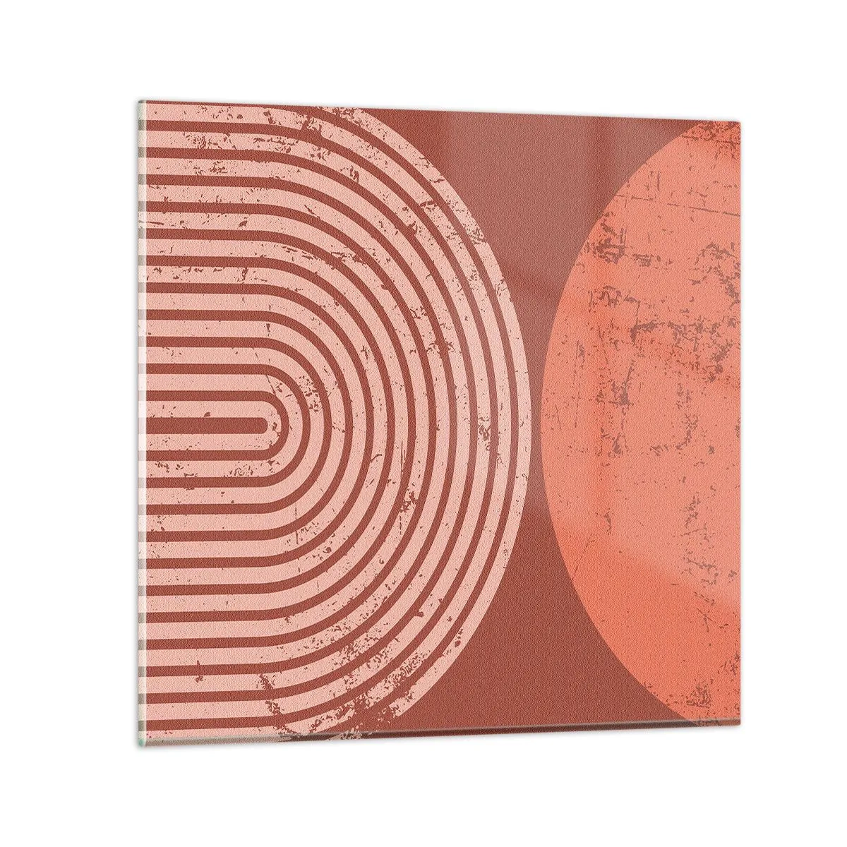 Quadro em vidro - Relacionamento próximo - 40x40 cm