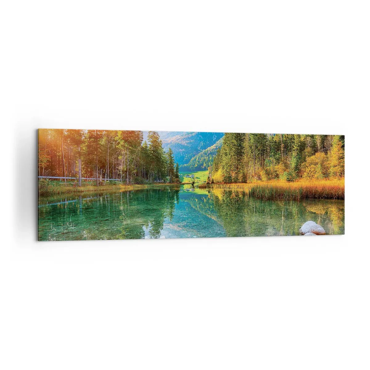 Quadro em tela - A suavidade do outono - 160x50 cm