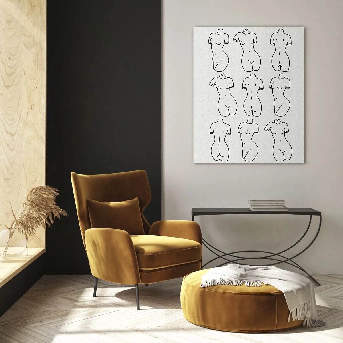 Quadro em vidro - Apenas Vênus - 50x70 cm