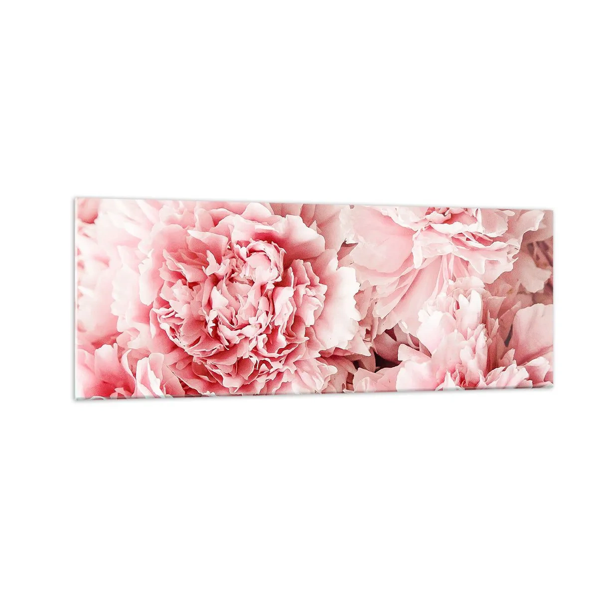 Quadro em vidro - Sonho rosa - 140x50 cm