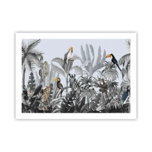 Pôster - Conto de fadas africano - 70x50 cm