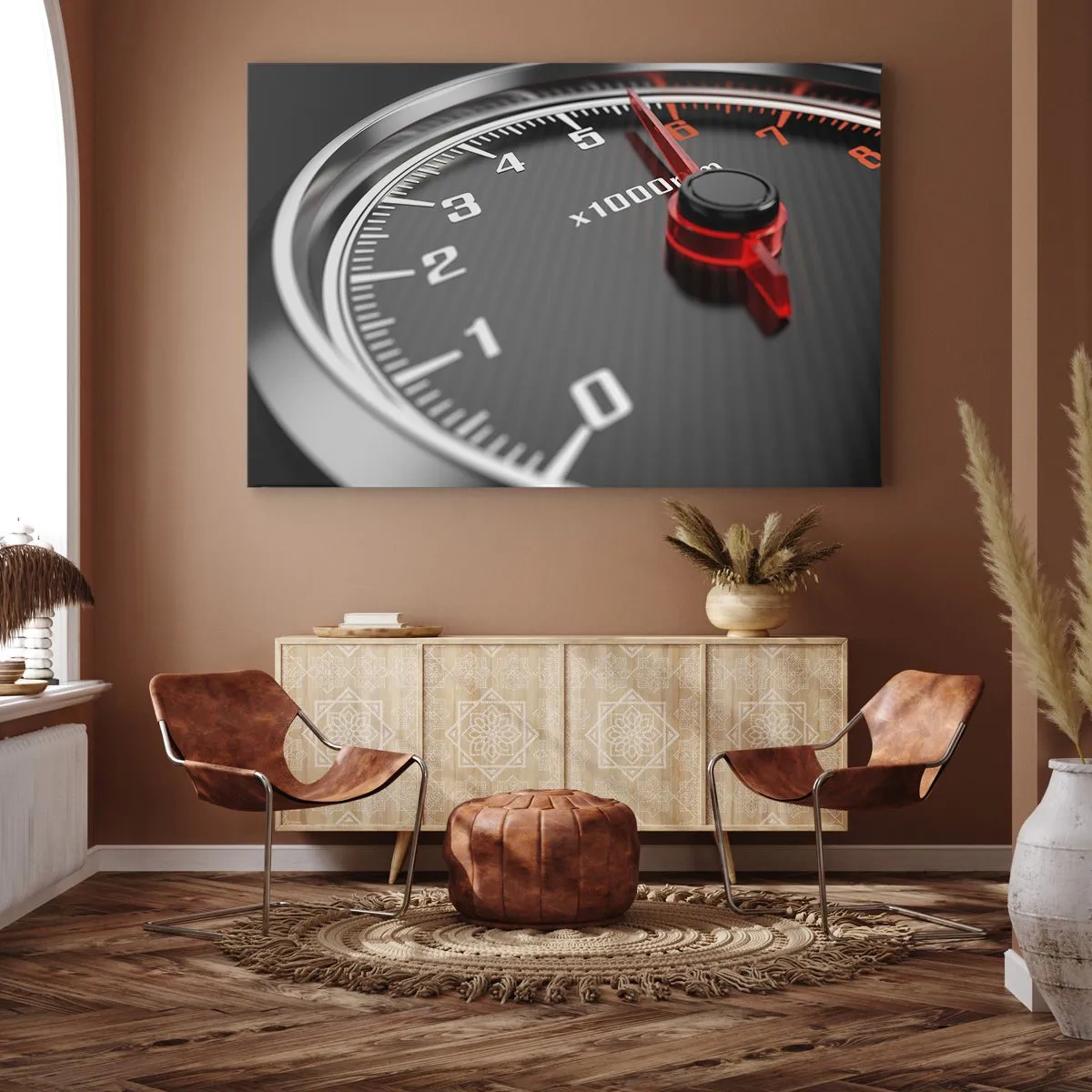 Quadro em tela - Aceleração máxima - 100x70 cm