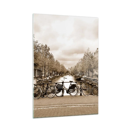 Quadro em vidro - Vibrações holandesas - 50x70 cm