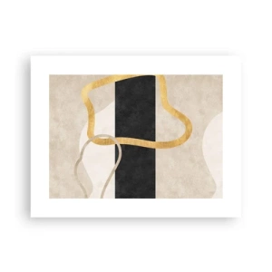 Pôster - Formas em loop - 40x30 cm