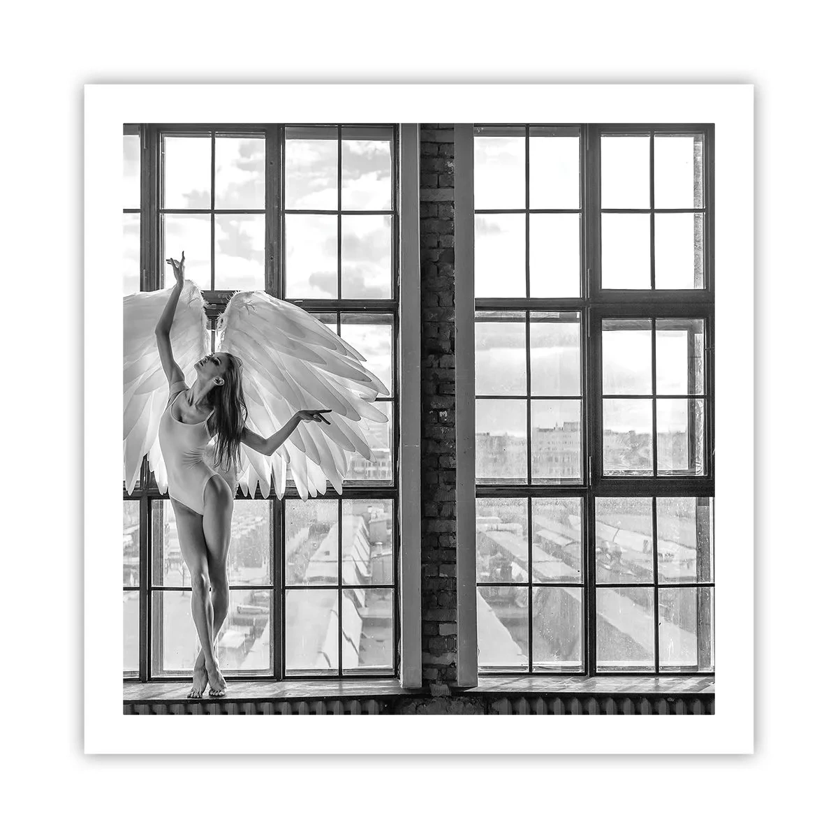 Pôster - Cidade dos Anjos? - 60x60 cm