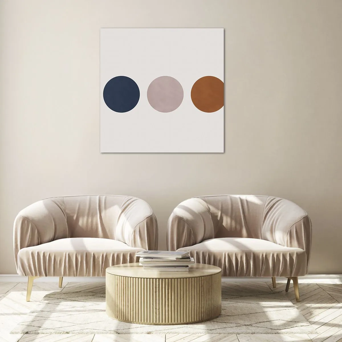 Quadro em vidro - Um símbolo de excelência - 40x40 cm