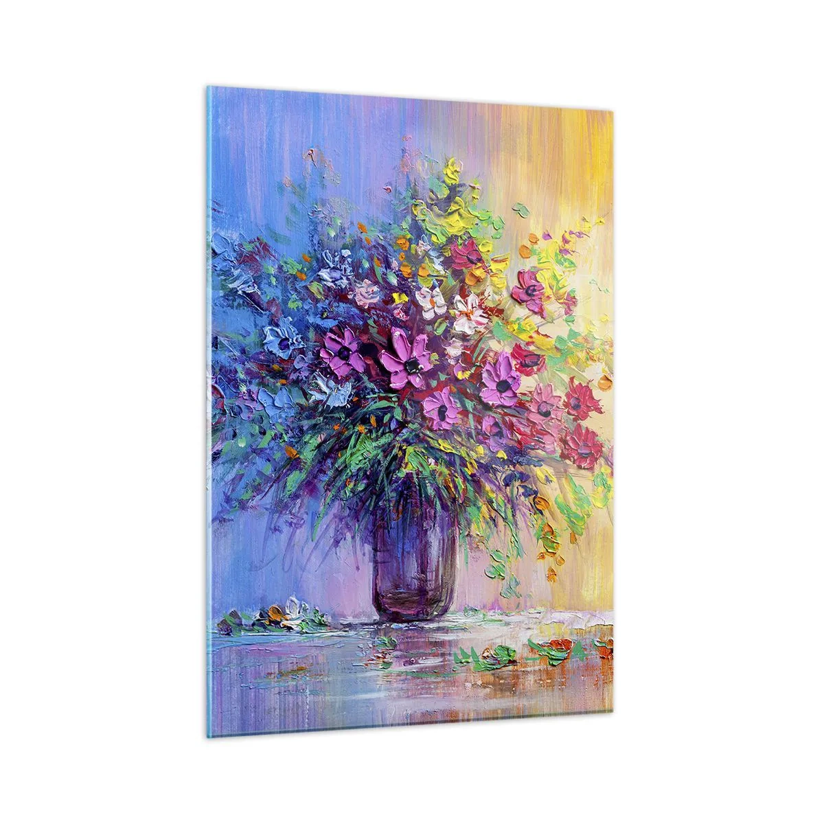 Quadro em vidro - Fruto de um prado - 50x70 cm