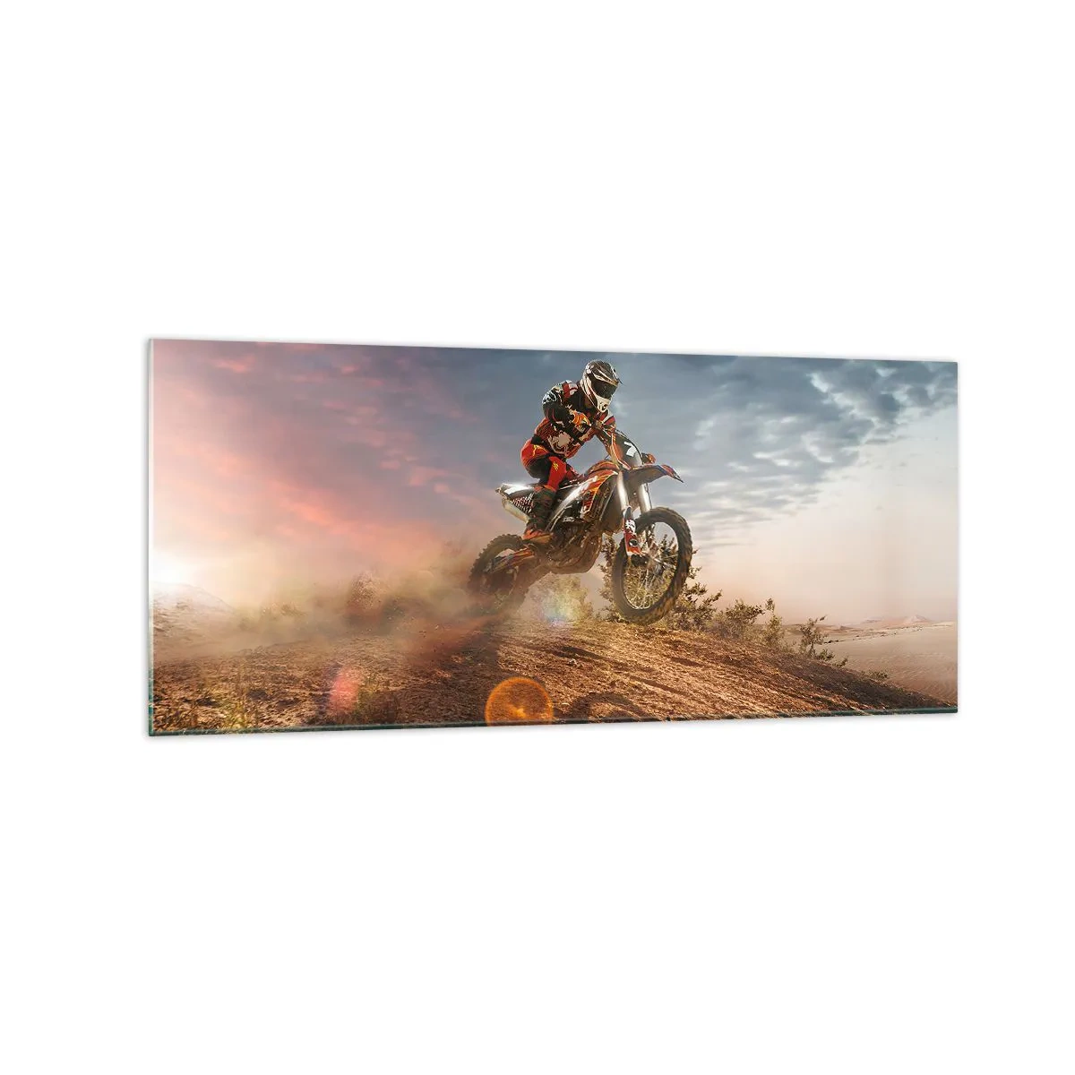 Quadro em vidro - Pela vitória - 120x50 cm