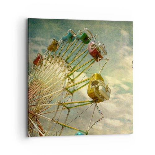 Quadro em tela - Será divertido… - 70x70 cm