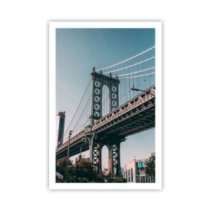 Pôster - Sobre as ondas da cidade - 61x91 cm