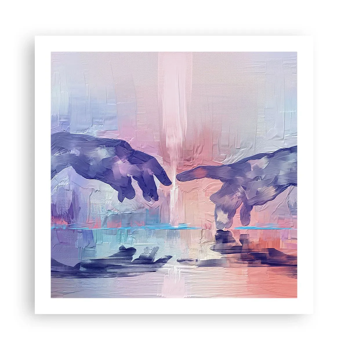 Pôster - Faísca divina da vida - 60x60 cm