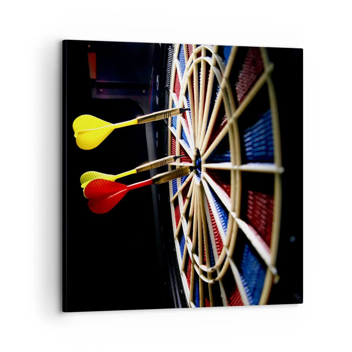 Quadro em tela - Direto ao ponto - 60x60 cm