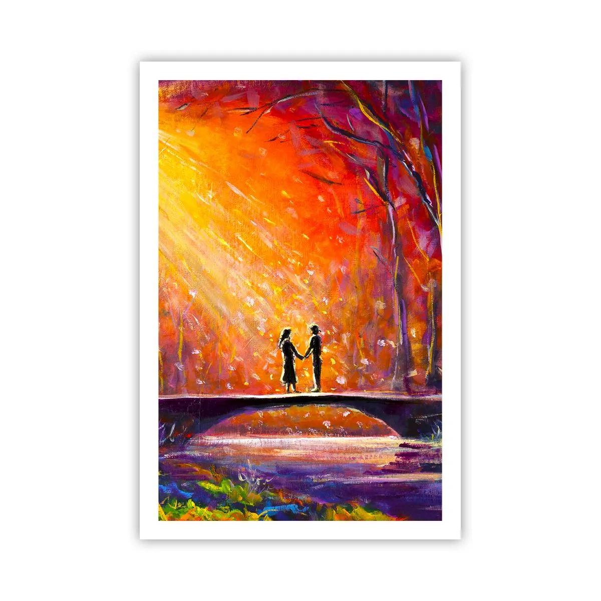 Pôster - O céu também os ama - 61x91 cm