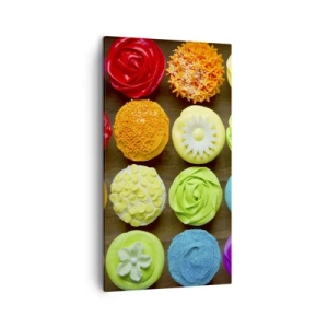 Quadro em tela - Todos diferentes - todos deliciosos - 45x80 cm