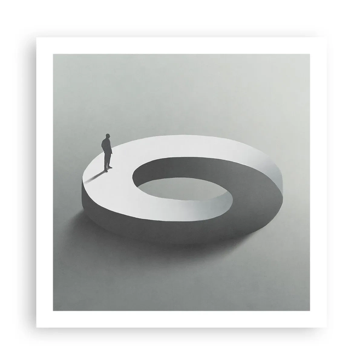 Pôster - Seja inteligente - 60x60 cm