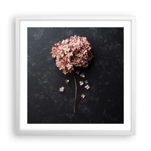 Pôster em moldura branca - Um sinal verdadeiramente romântico - 50x50 cm