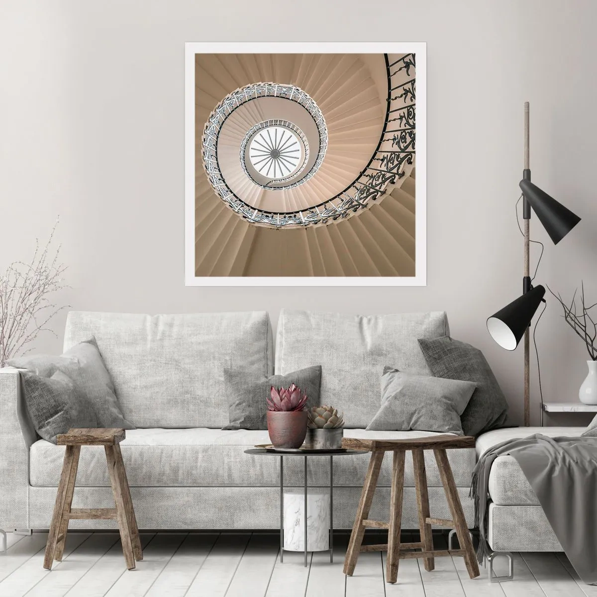 Pôster - Dentro da casca - 60x60 cm