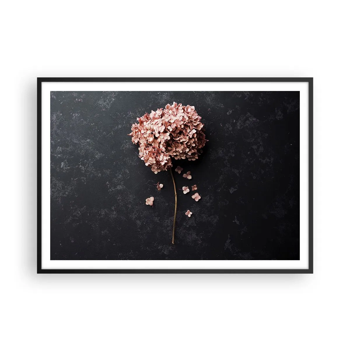 Pôster com moldura preta - Um sinal verdadeiramente romântico - 100x70 cm