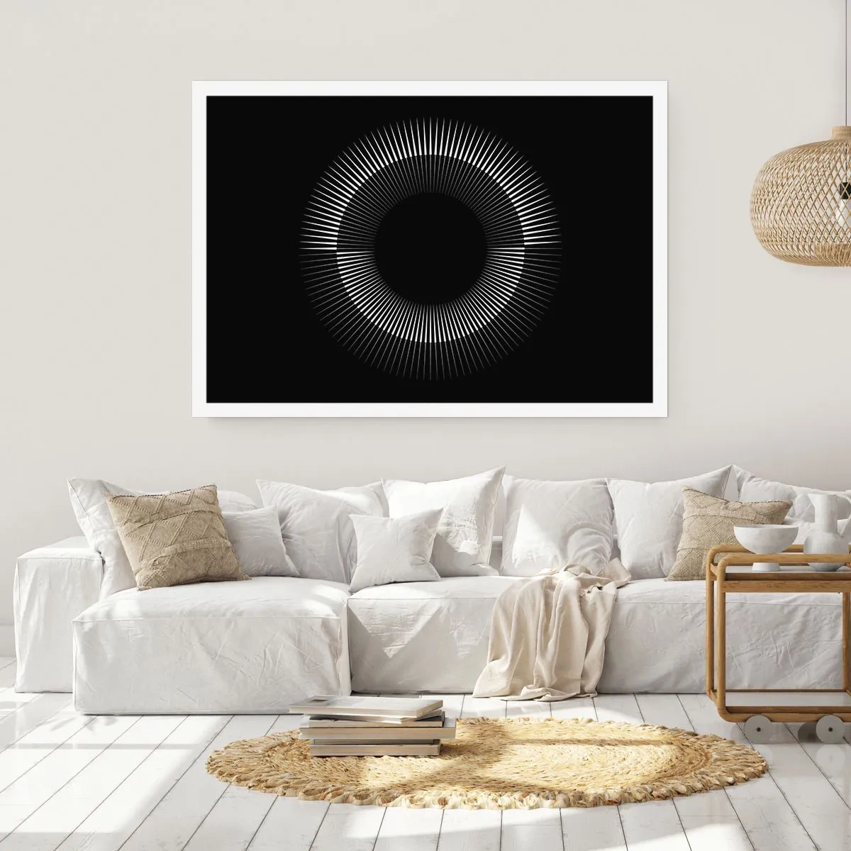 Pôster - Sol preto - 91x61 cm