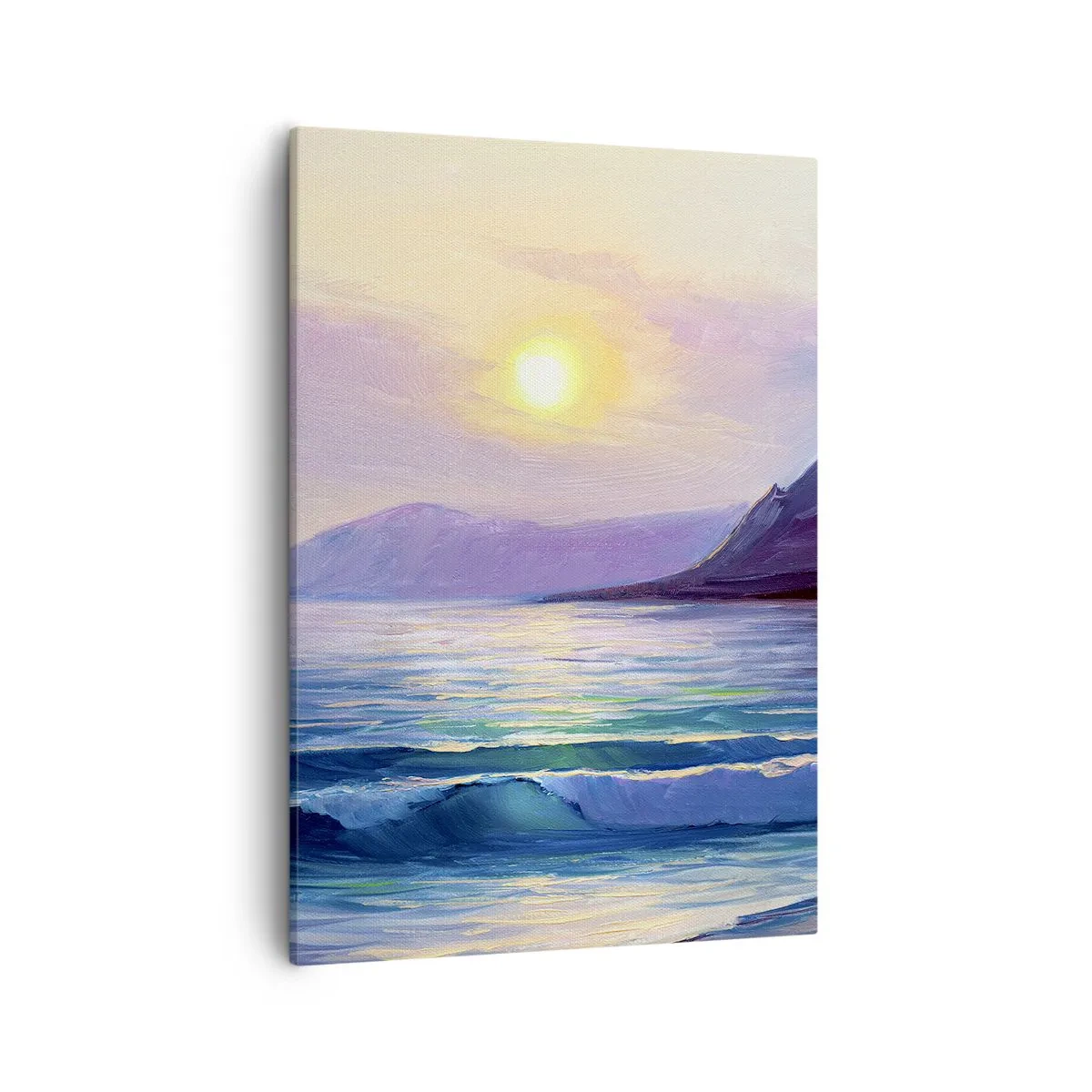 Quadro em tela - Cristal de água e ar - 50x70 cm