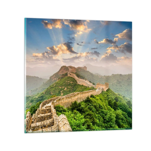 Quadro em vidro - Grandeza eterna - 60x60 cm