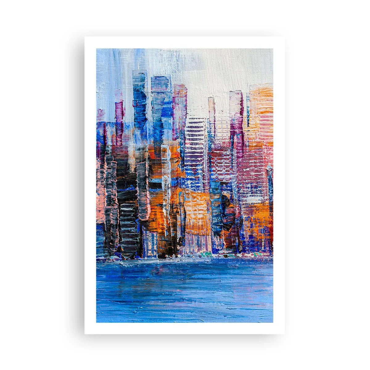 Pôster - Metrópole alegre - 61x91 cm