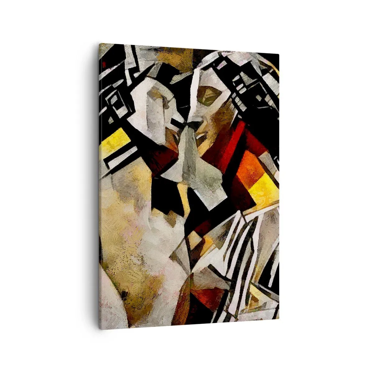 Quadro em tela - Beijo da estátua - 50x70 cm