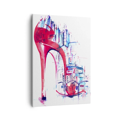 Quadro em tela - Elegância metropolitana - 50x70 cm