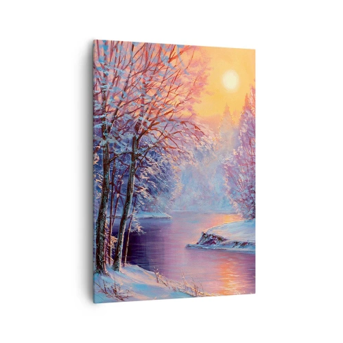 Quadro em tela - Cores do inverno - 70x100 cm