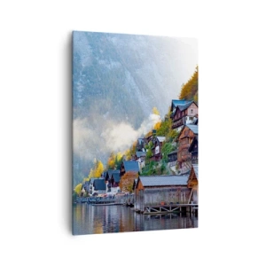 Quadro em tela - Atmosfera alpina - 70x100 cm