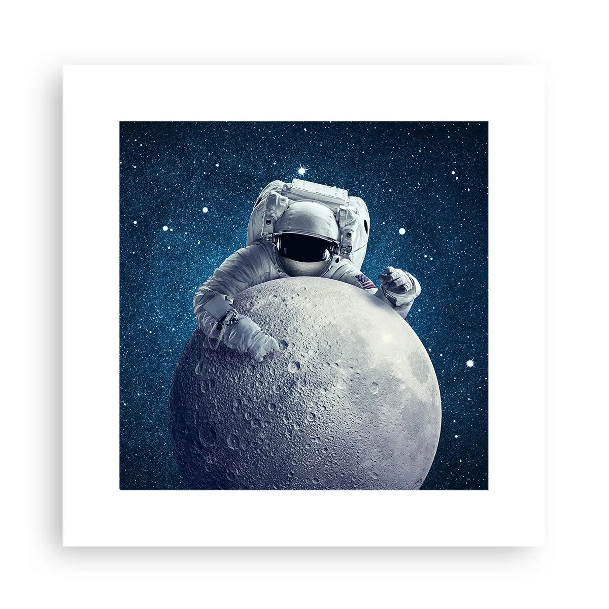 Pôster - Coringa do espaço - 30x30 cm