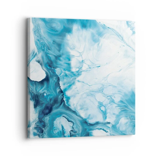Quadro em tela - Concerto Azul - 30x30 cm