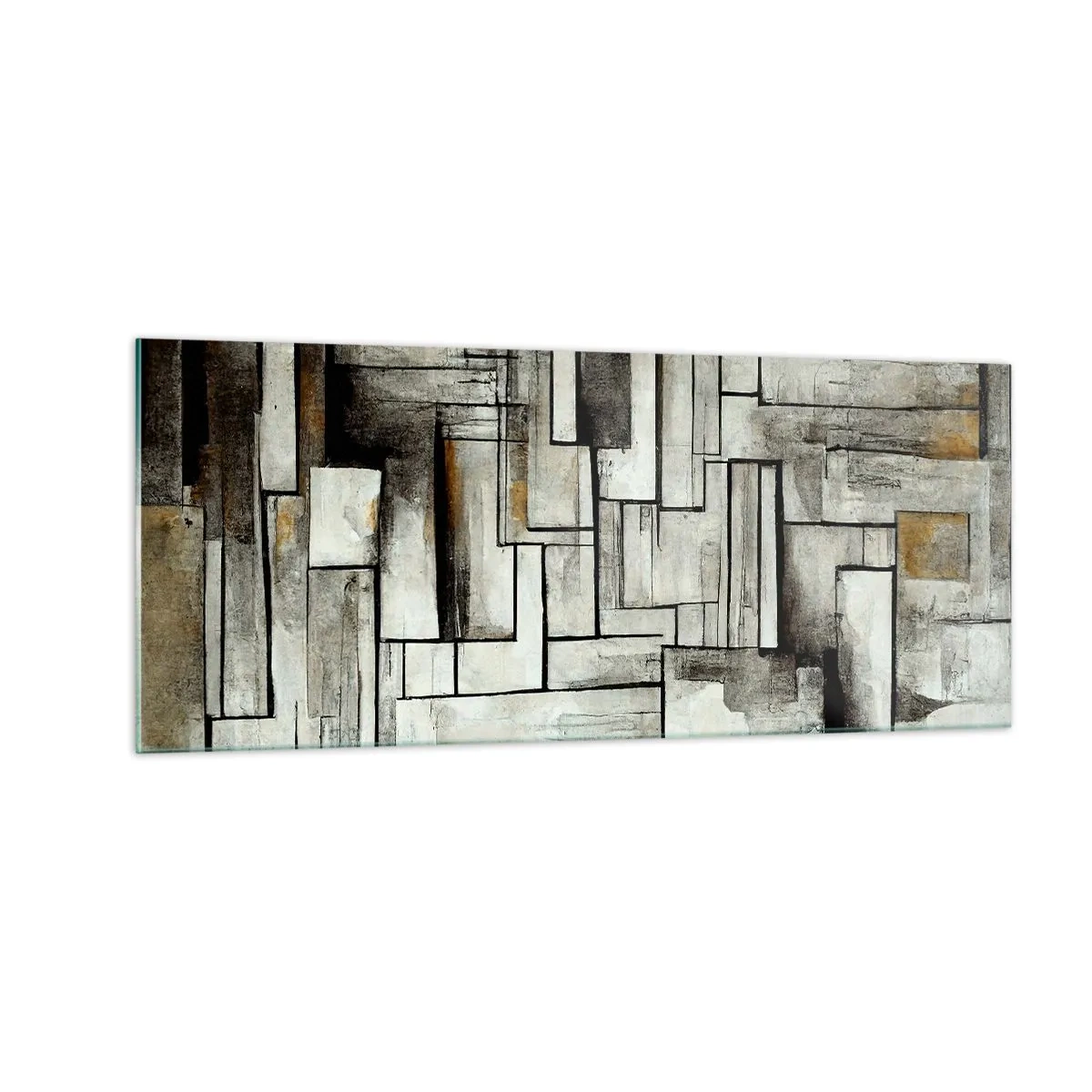 Quadro em vidro - O poder da simplicidade - 100x40 cm