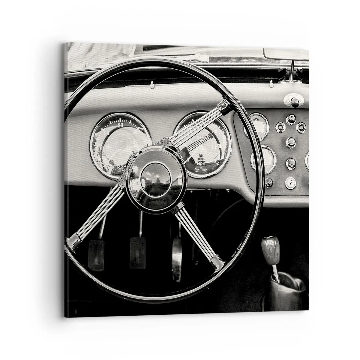 Quadro em tela - Um sonho de colecionador - 70x70 cm