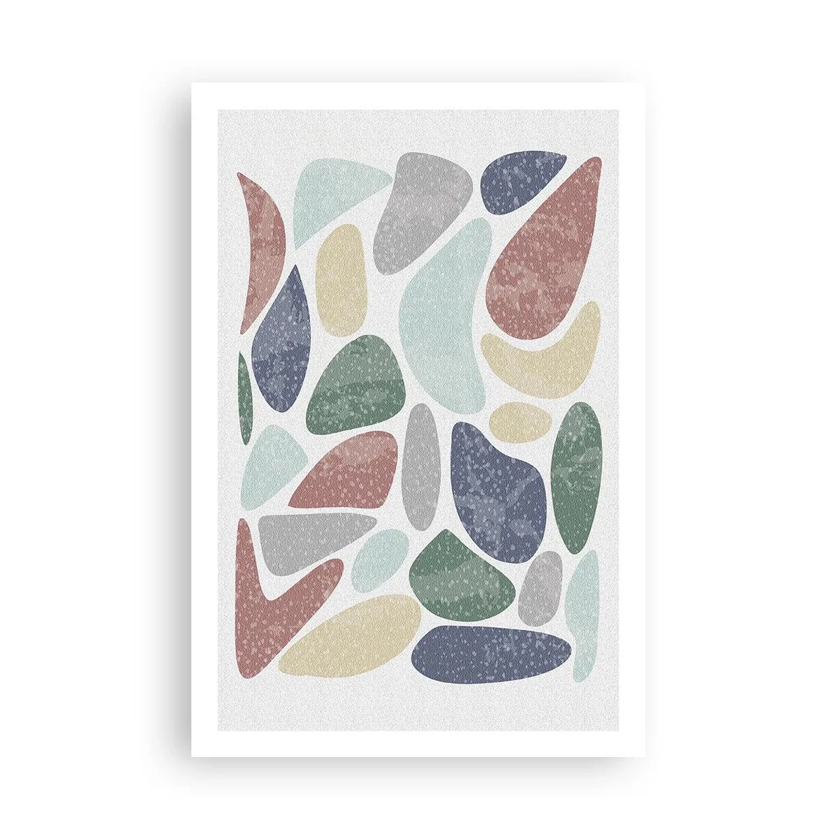 Pôster - Um mosaico de cores em pó - 61x91 cm