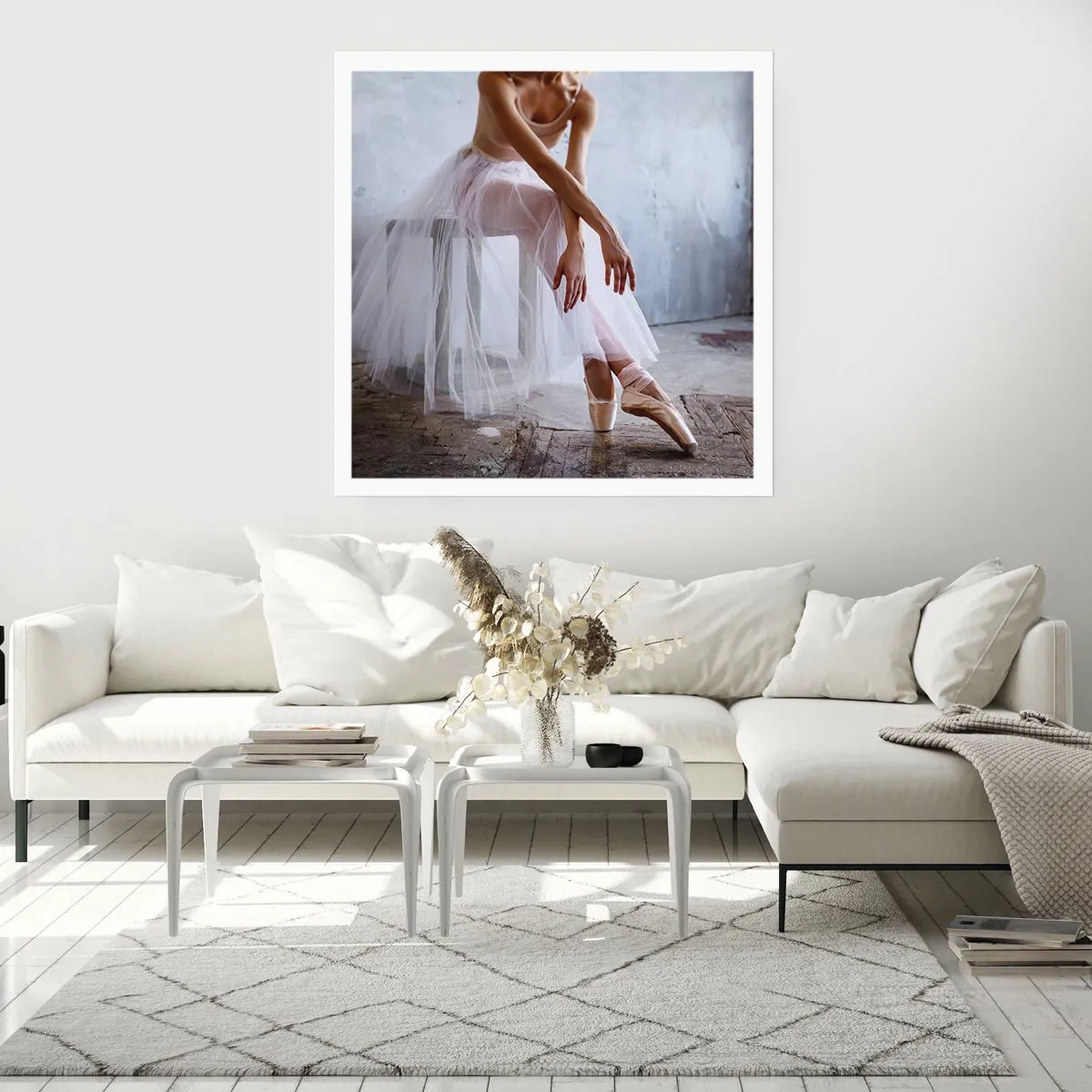 Pôster - Antes das luzes da ribalta ascenderem - 30x30 cm