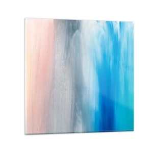 Quadro em vidro - Elementos: ar - 70x70 cm