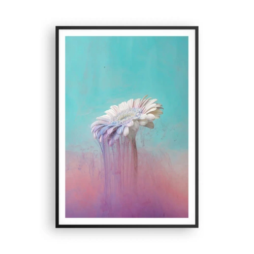 Pôster com moldura preta - O submundo das flores - 70x100 cm
