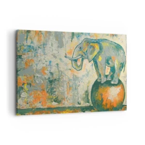 Quadro em tela - Viva o circo! - 120x80 cm
