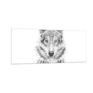 Quadro em vidro - Um líder nato - 100x40 cm