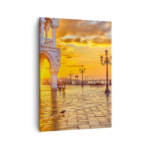 Quadro em tela - Onde está todo mundo? - 50x70 cm